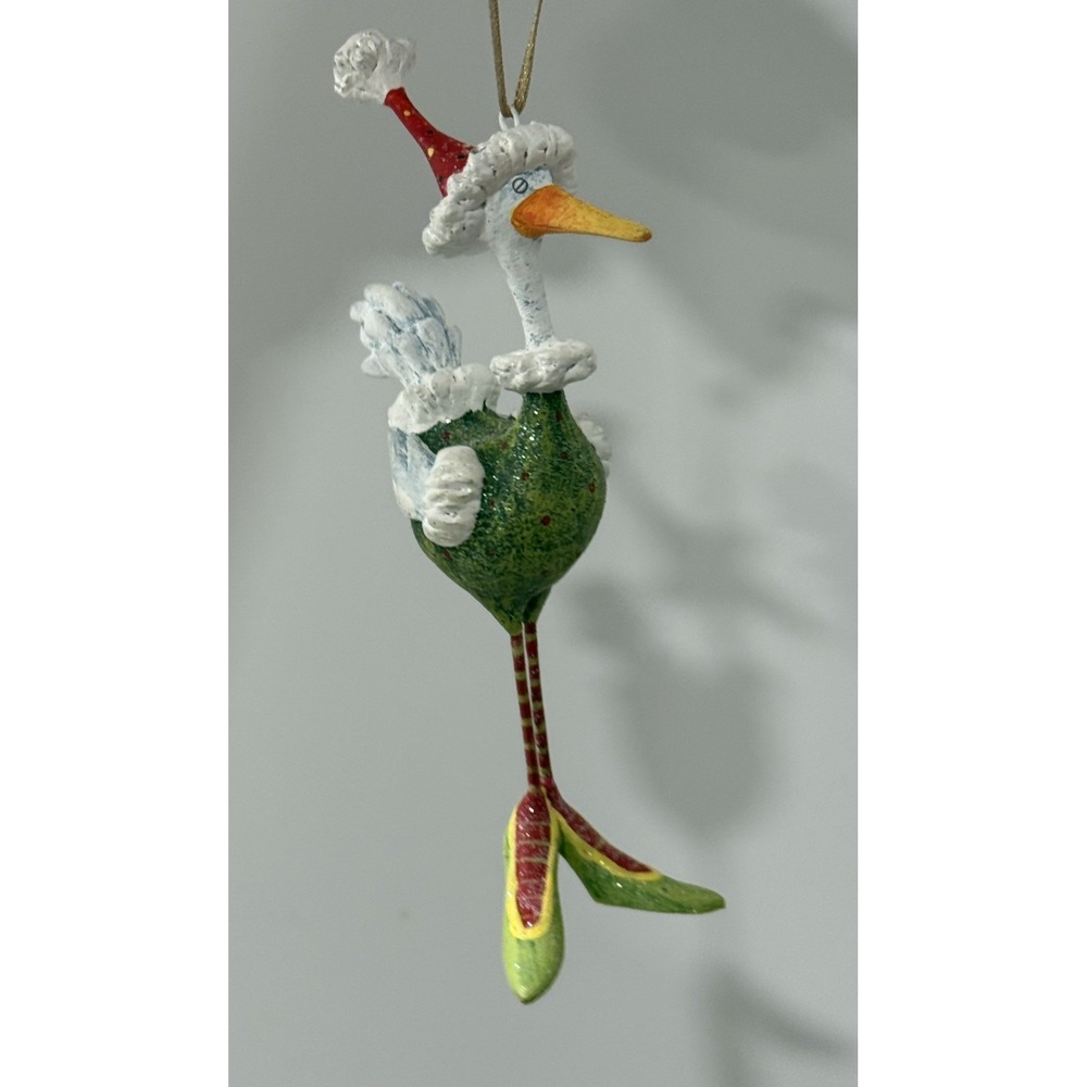 Patience Brewster Krinkles Angela the Goose Christmas Ornament